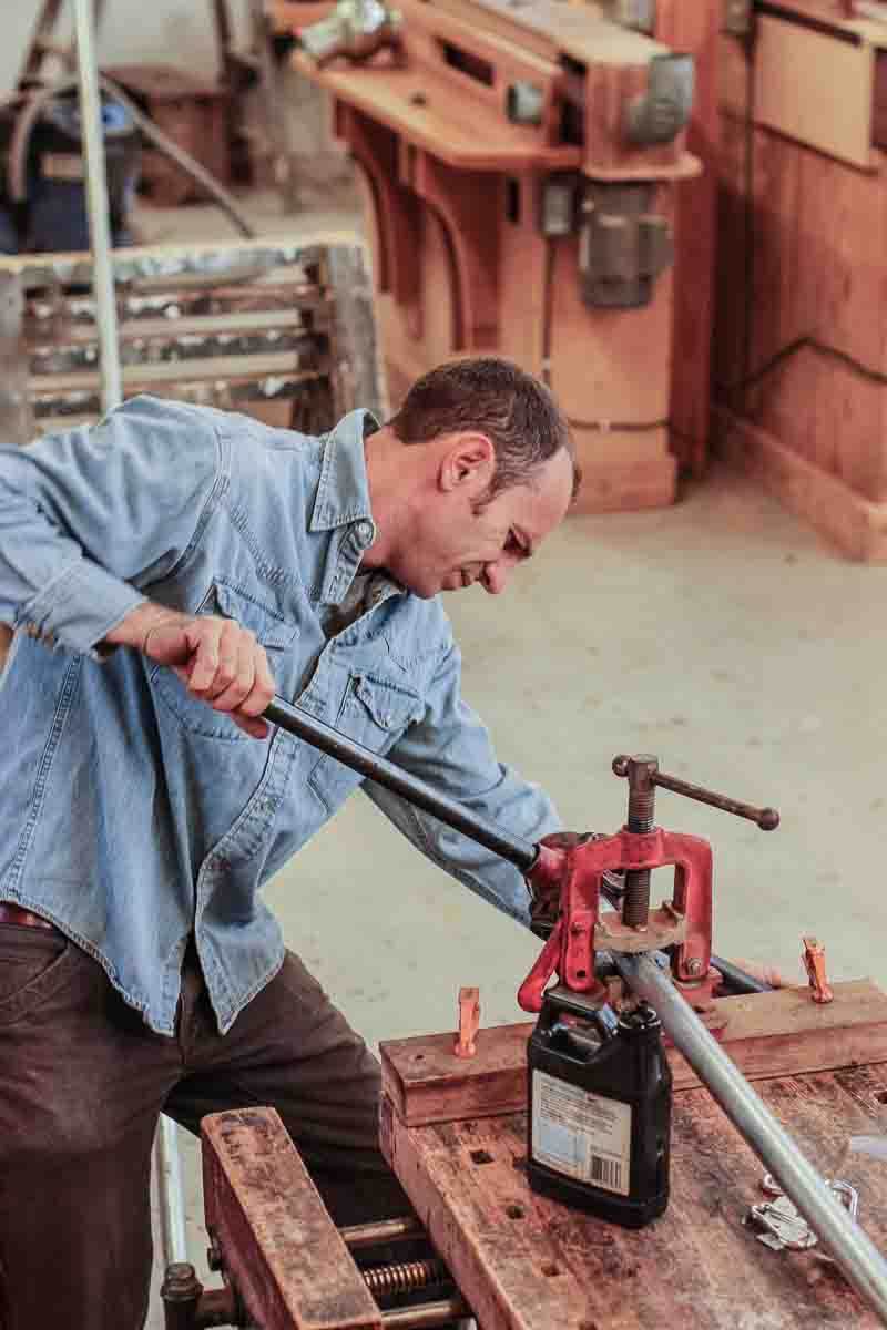 Austin threading pipe