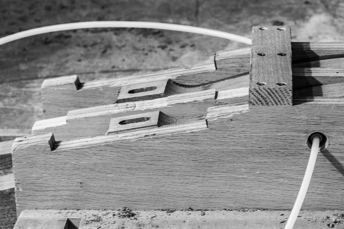 rocking chair back leg mortises