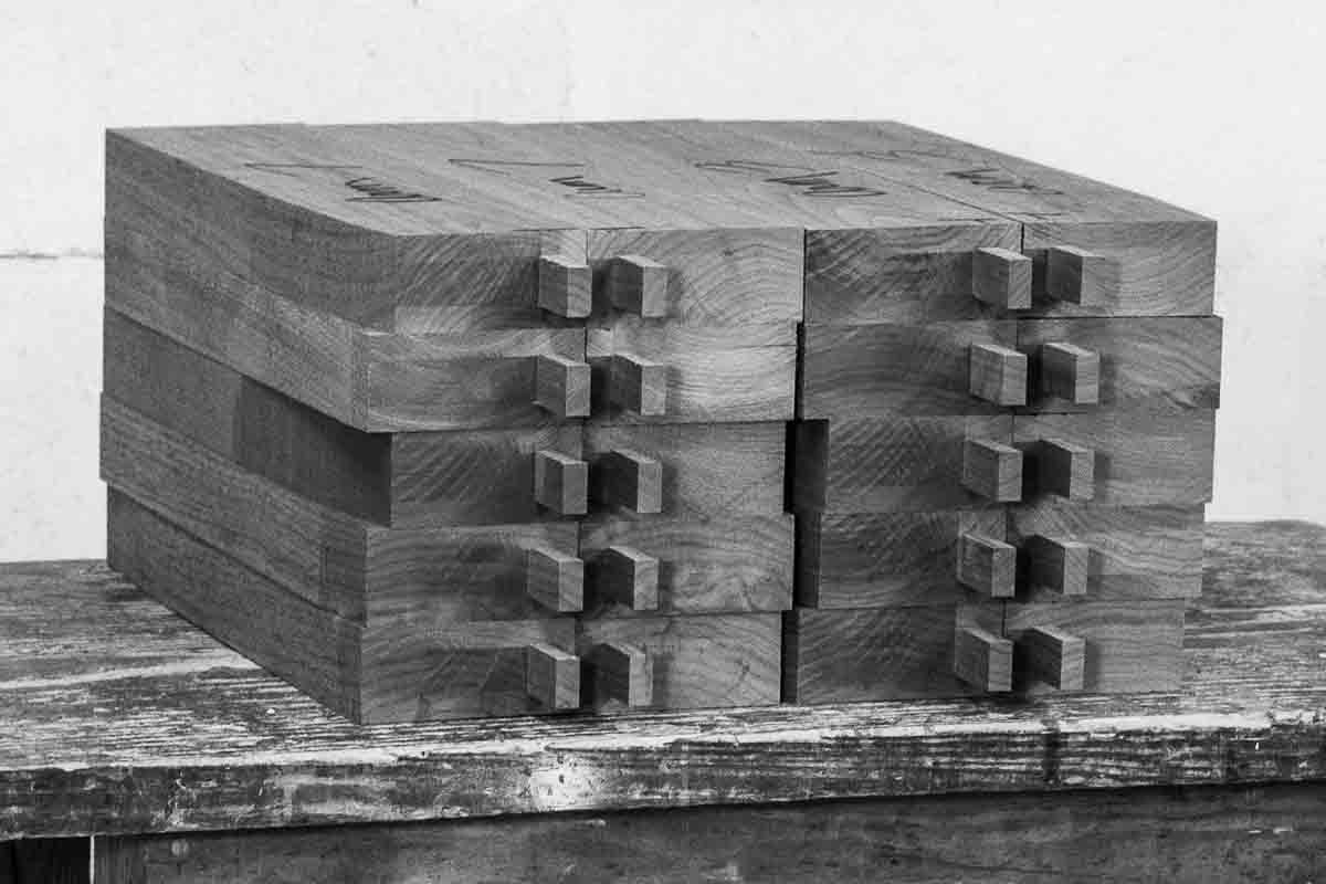 rocking chair arms with tenons