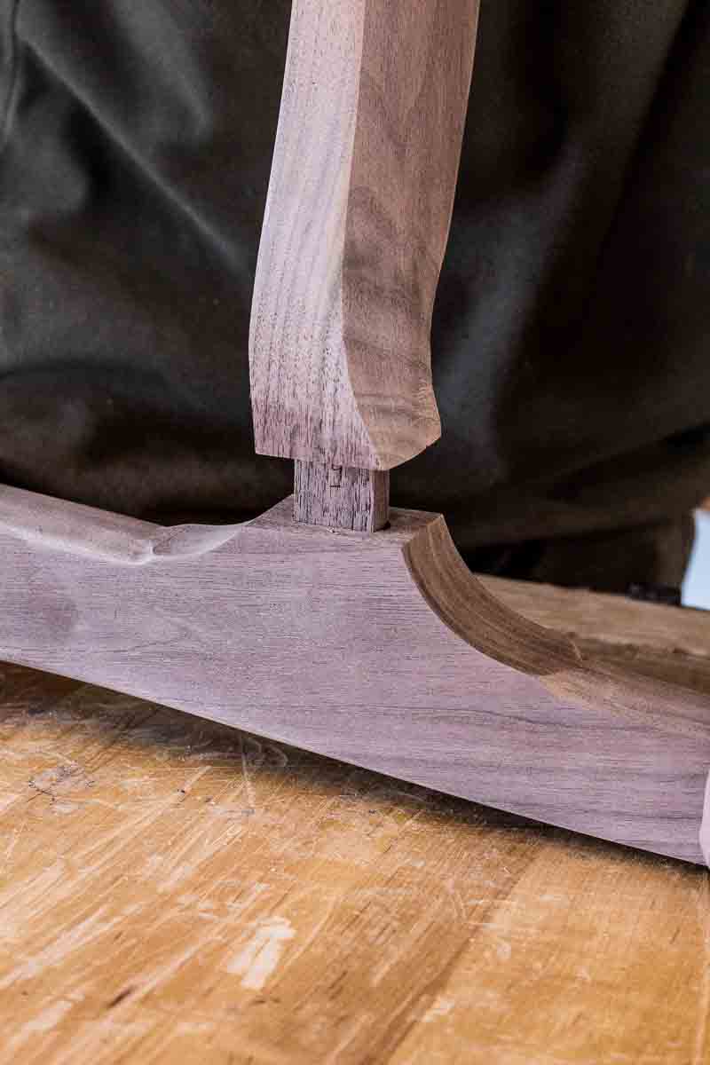 rocking chair arm joinery 2