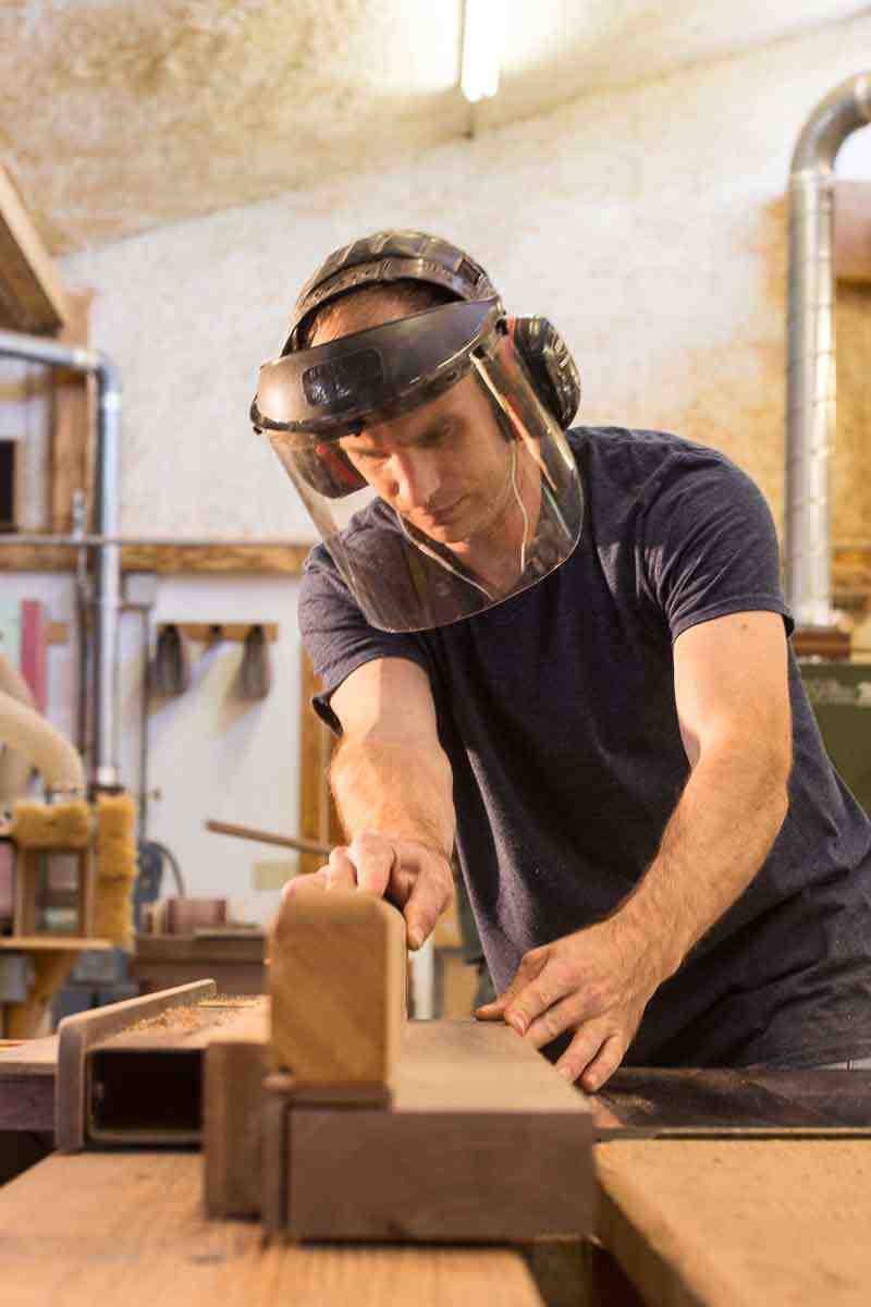 Austin sawing rocker laminations