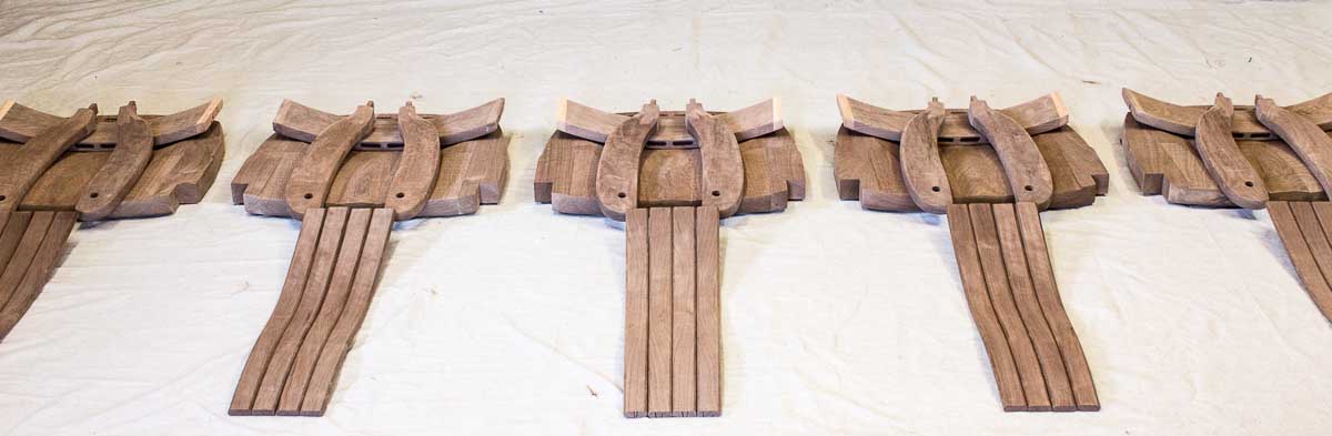 rocking chair parts matched in sets, 4