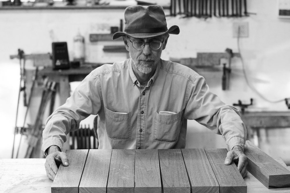 Gary matching figure in a rocking chair seat