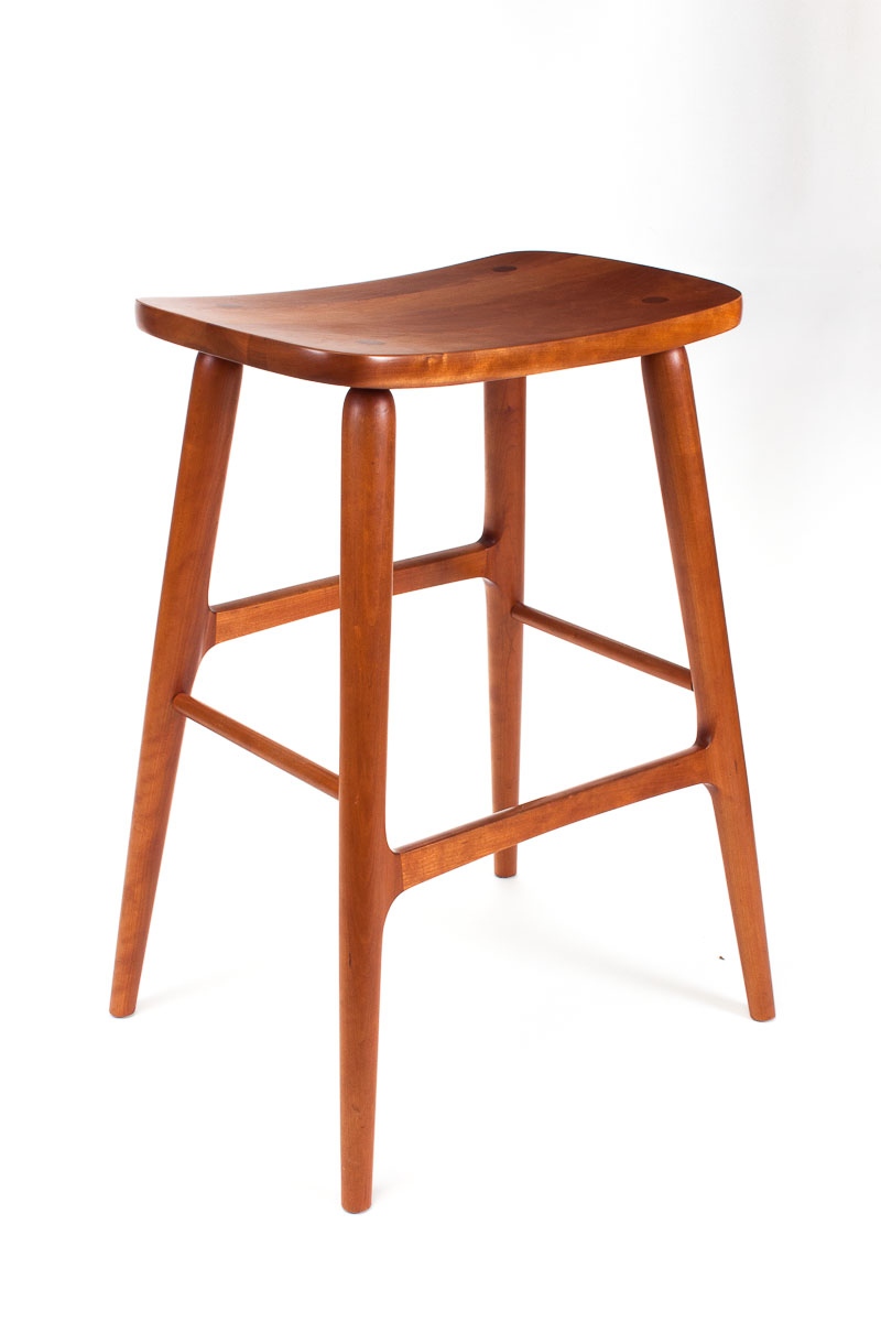 Berry barstool, seat 30" high and 20" wide