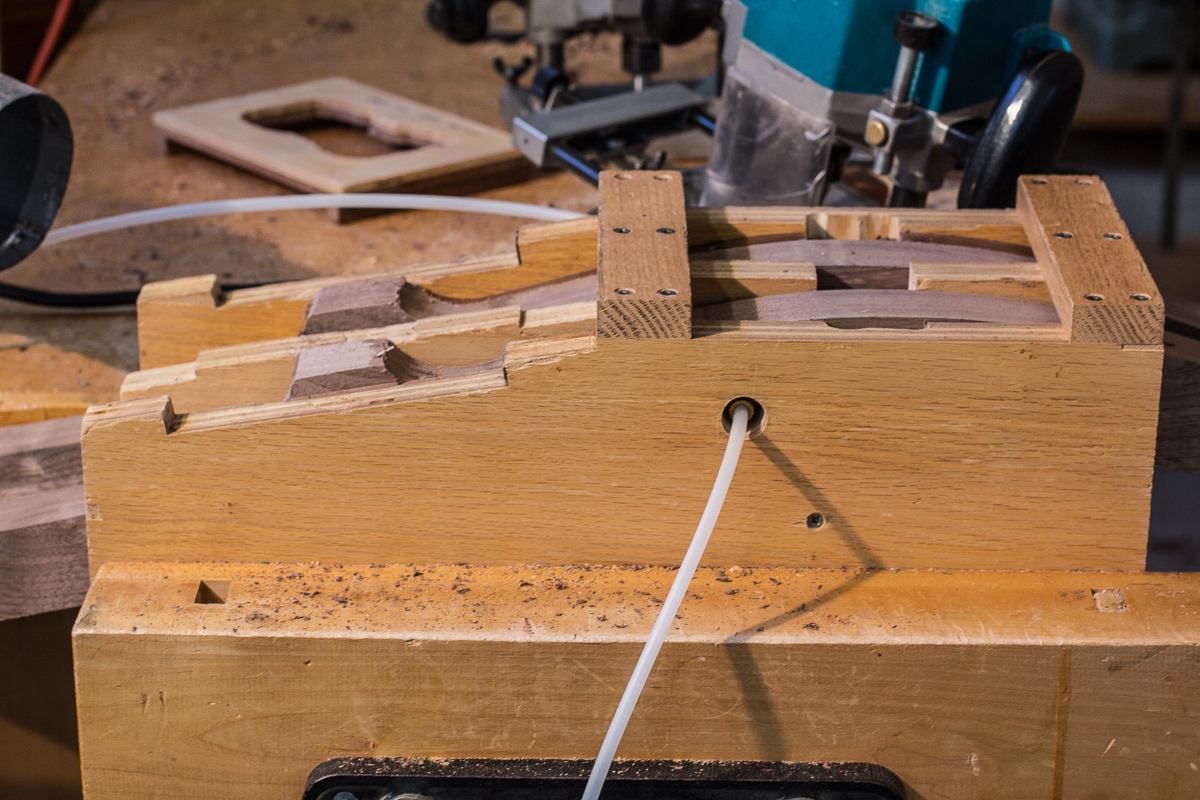 rocking chair backlegs in fixture