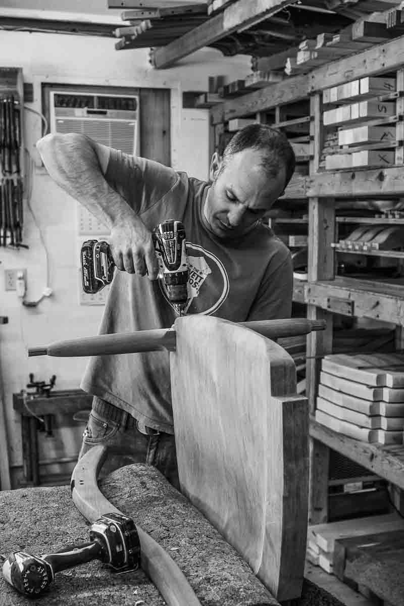 rocking chair assembly steps, 2