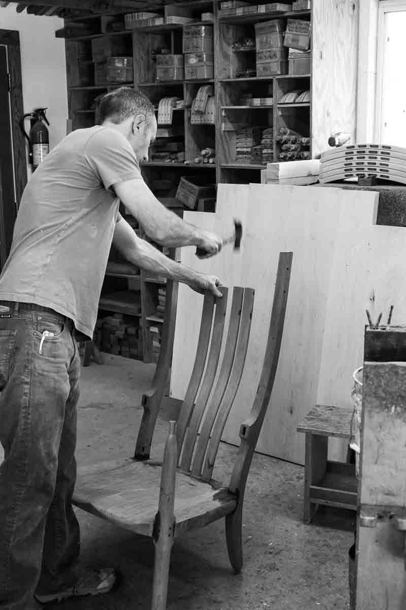 rocking chair assembly steps, 6