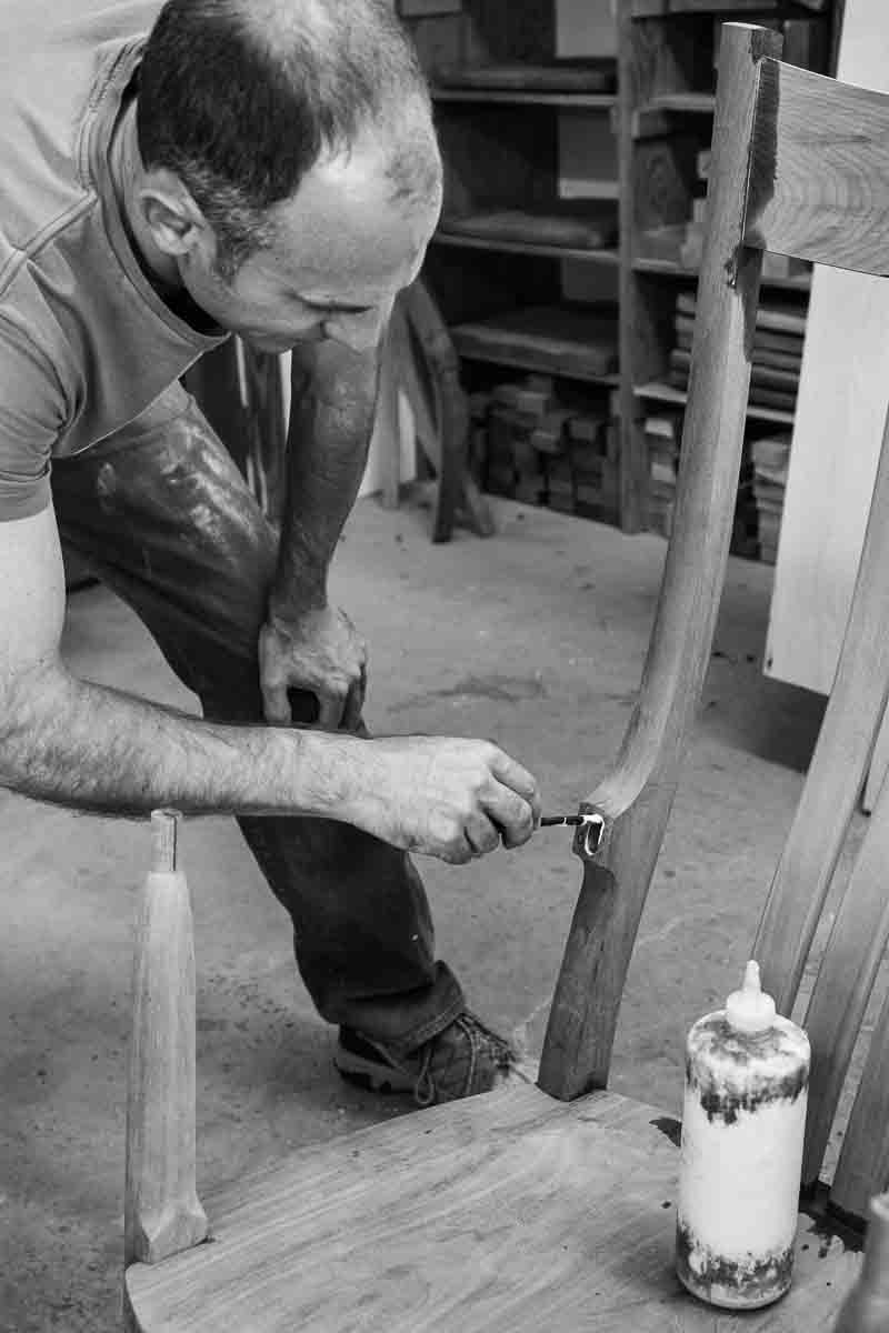 rocking chair assembly steps, 9