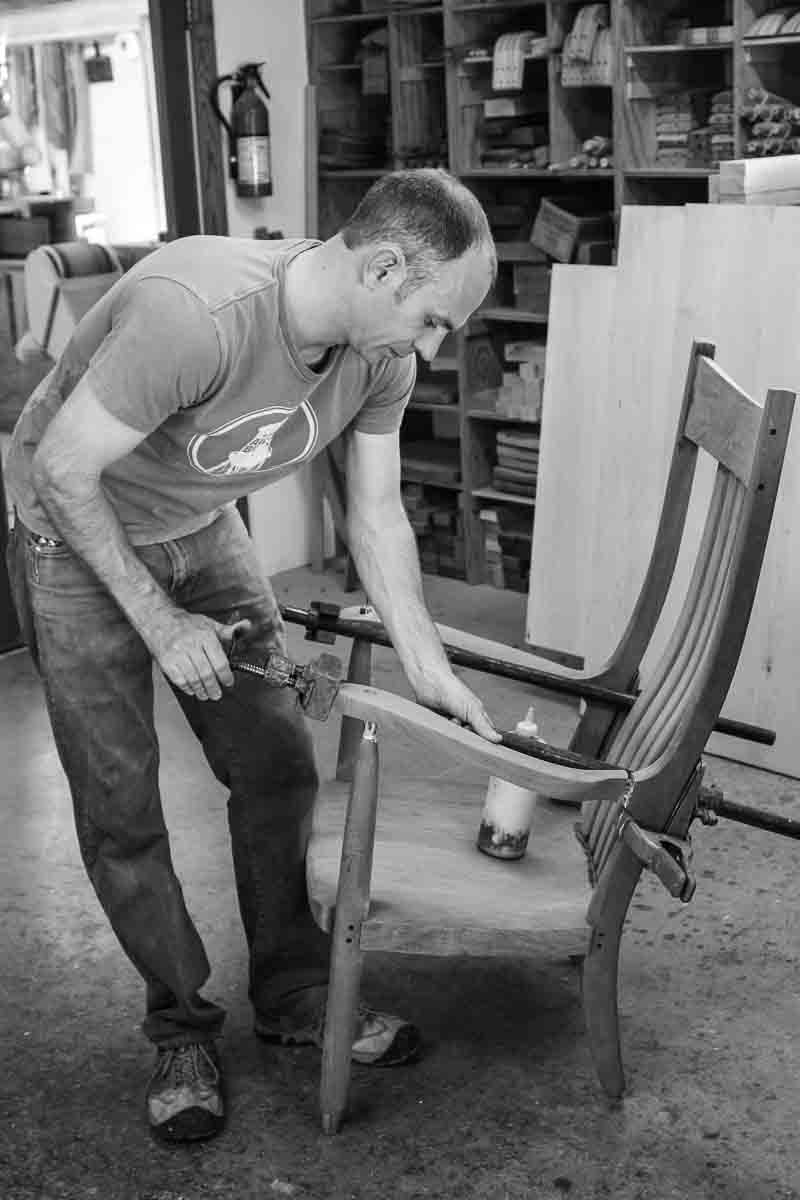 rocking chair assembly steps, 12