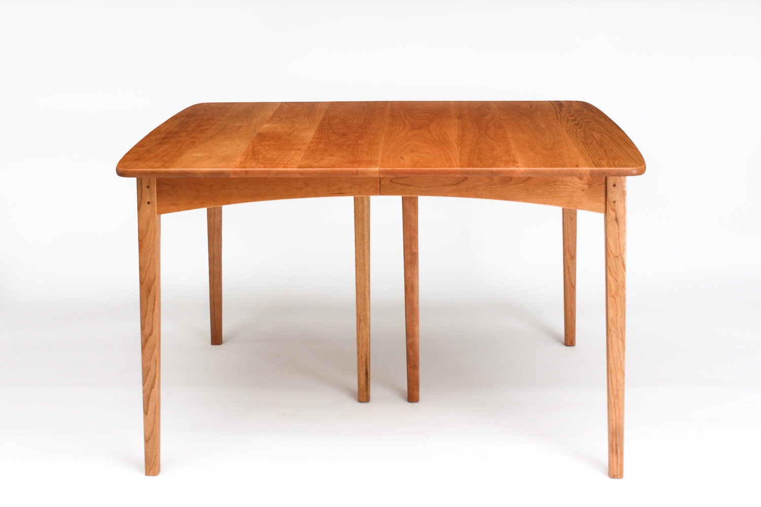 Phillips Extension Table, closed, showing center legs