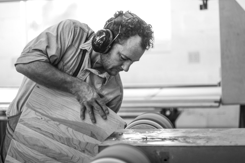 Will shaping a rocking chair seat