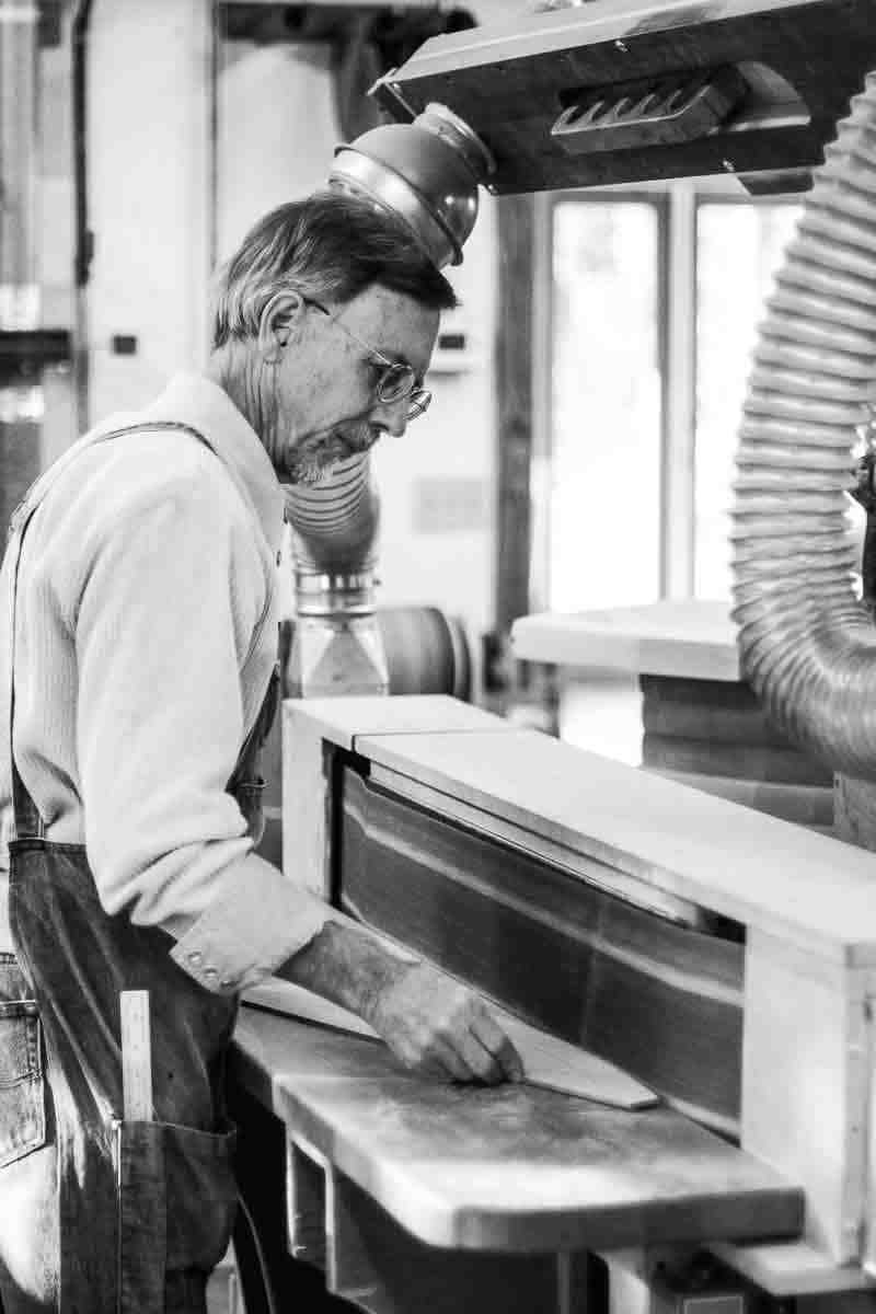 Gary sanding rocker pattern