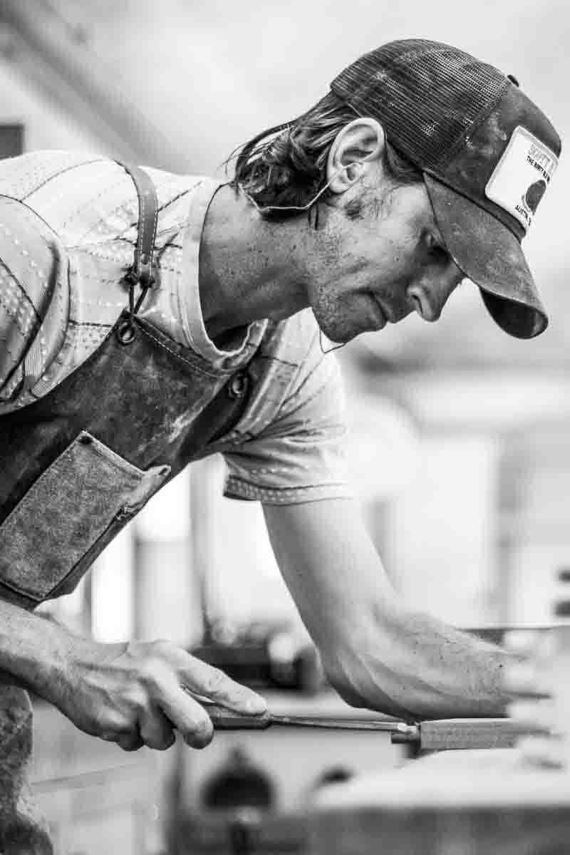 Bonner trimming tenons