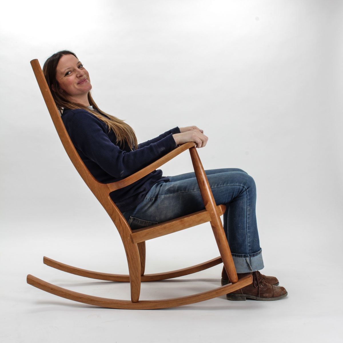 Autumn in a cherry rocker