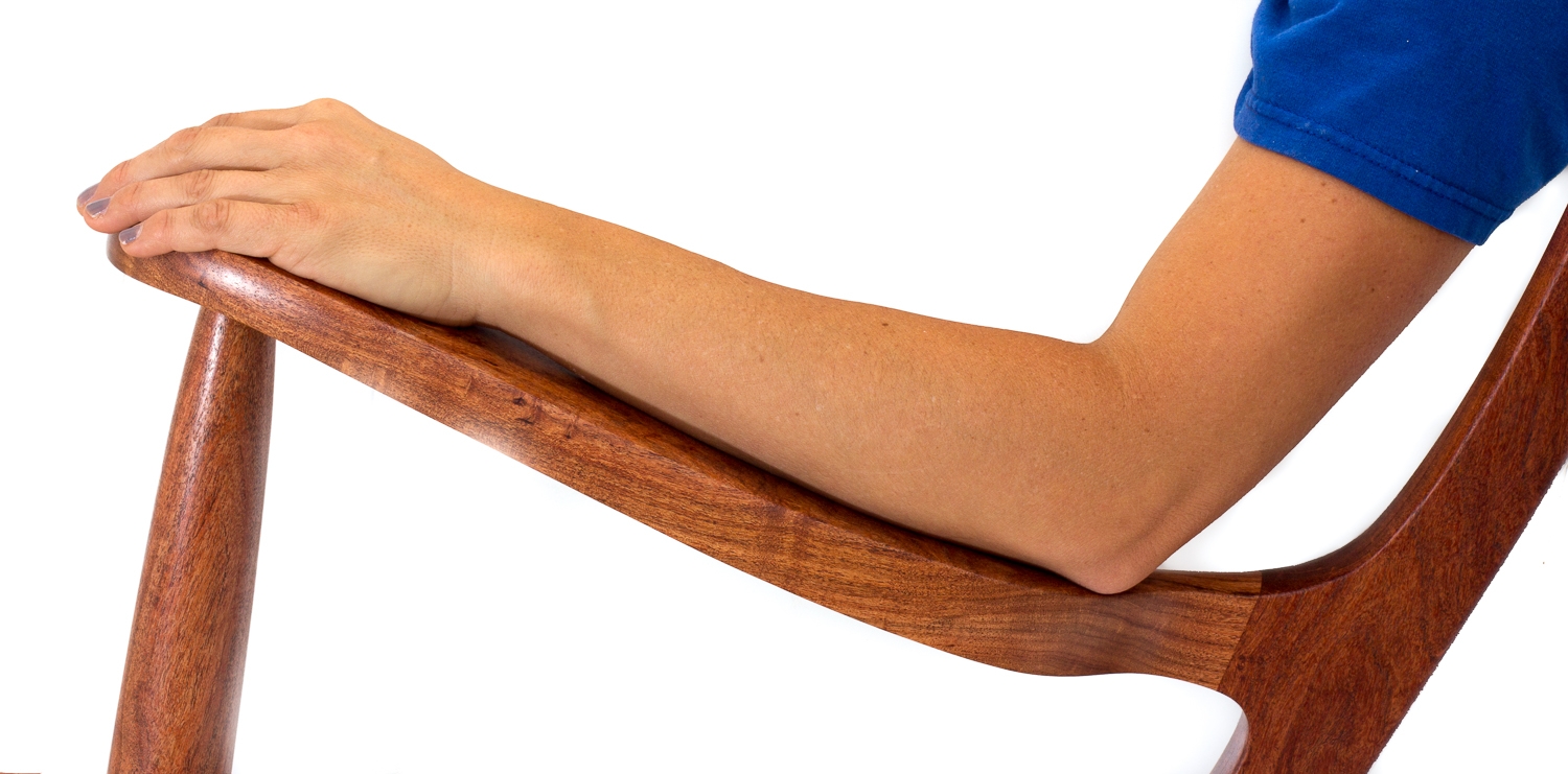 rocker arm and Audra's arm 2