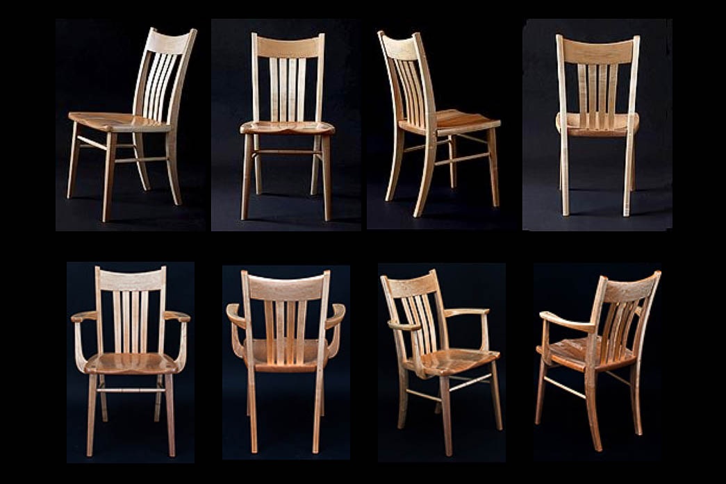 maple Williams dining chairs