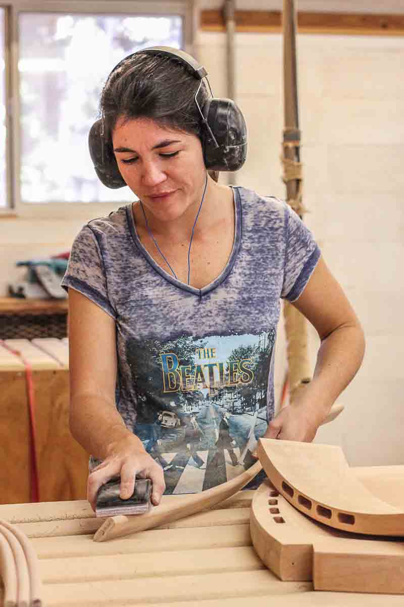 Audra fitting rocking chair splats