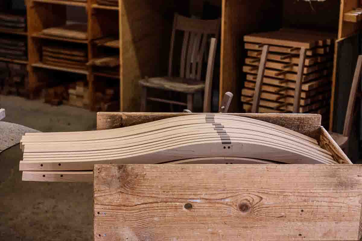 dining chair back legs in shop dolly