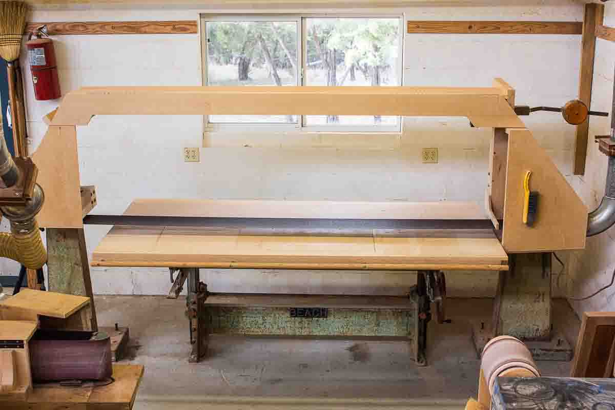 a rebuilt and customized Beech stroke sander