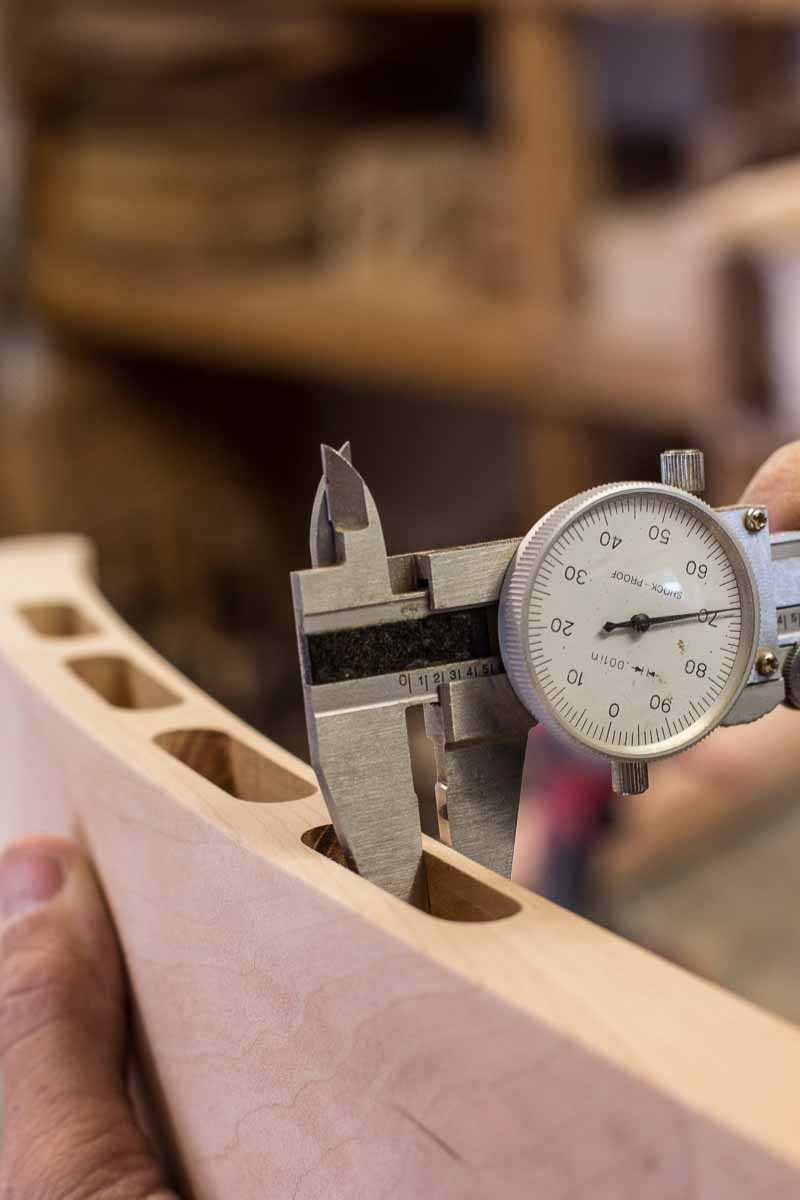 measure mortise location in a rocker crest 4
