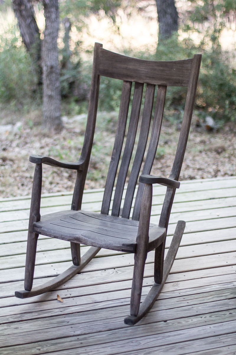 Weathered Porch Rocker