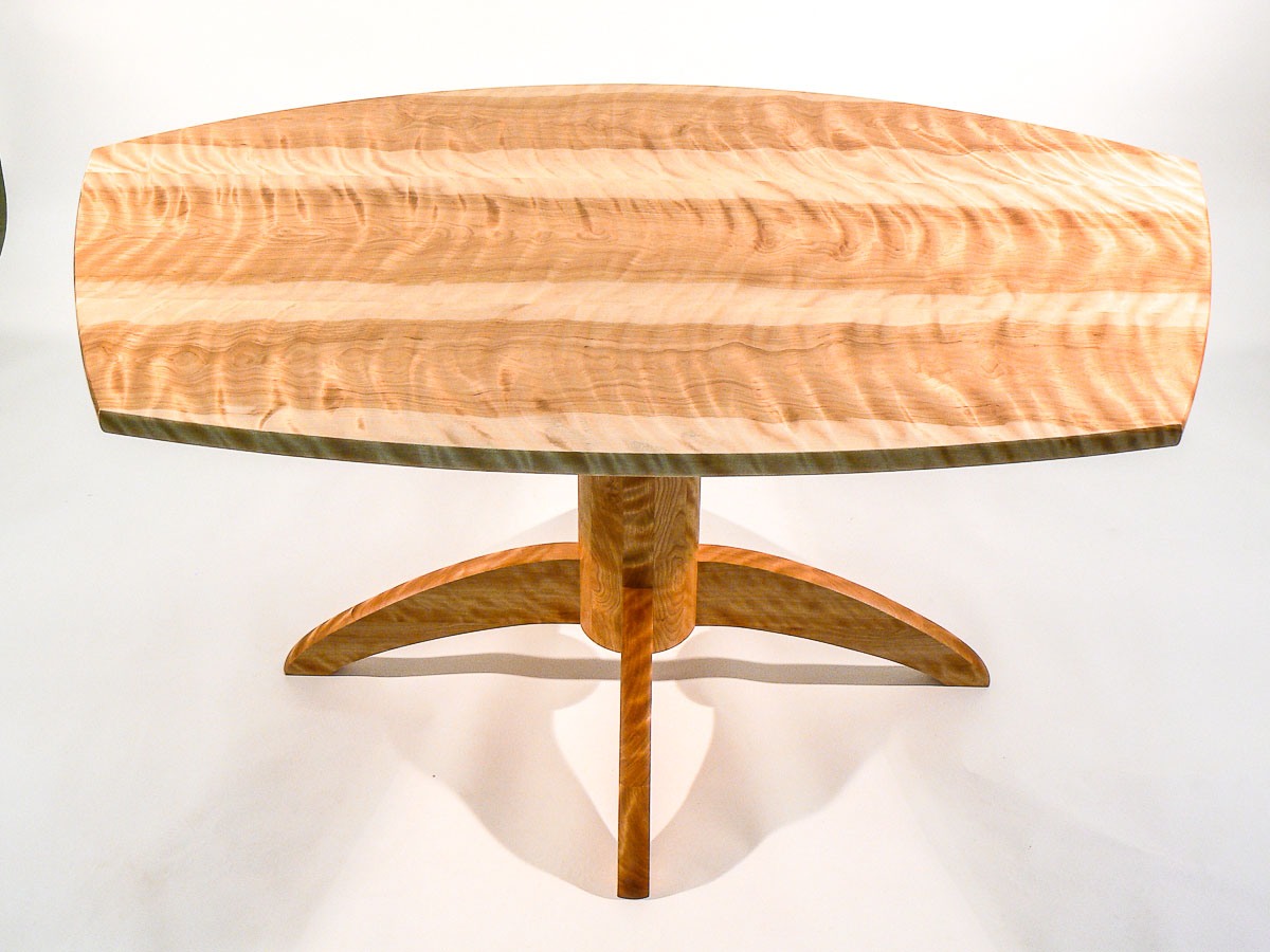 Mendelsohn Pedestal Table, custom top
