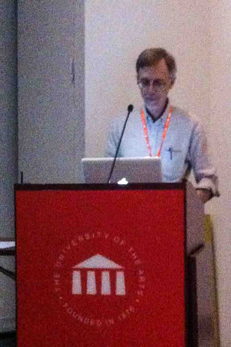 Gary speaking at the Furniture Society