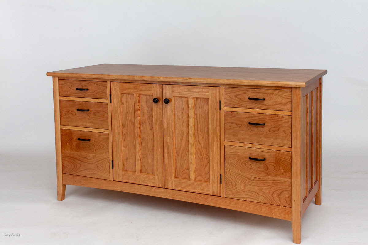 cherry cabinet handmade