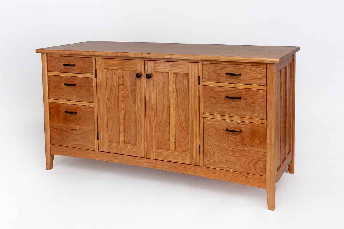 cherry buffet with legs