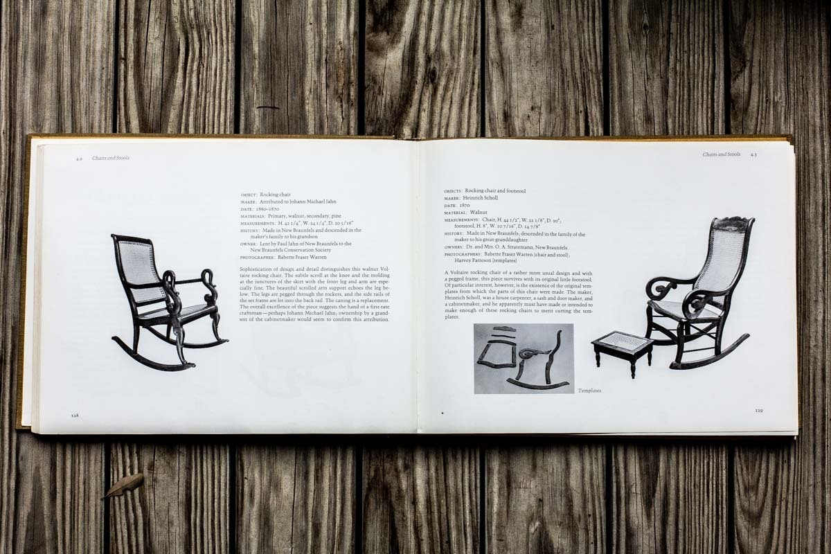Texas Furniture, Lonn Taylor, J.M. Jahn Rocking Chair