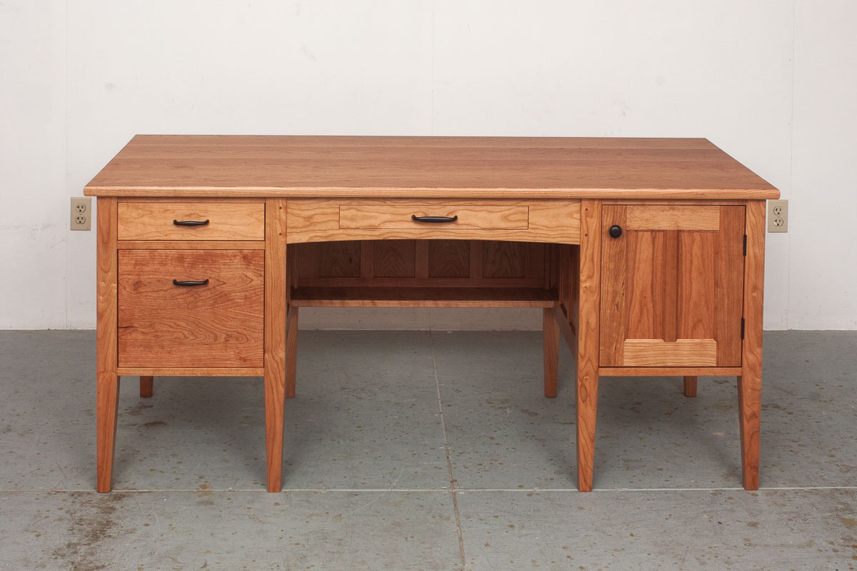 cherry office desk