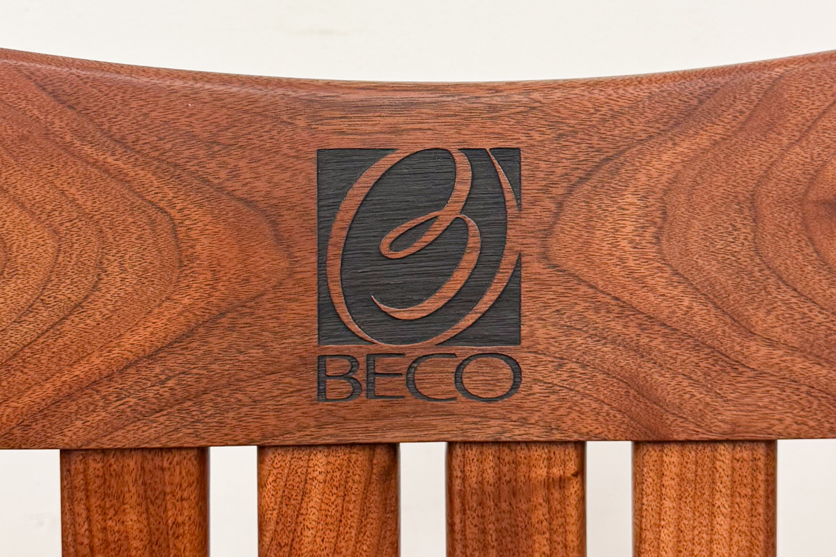 custom engraved rocking chair for company retiree