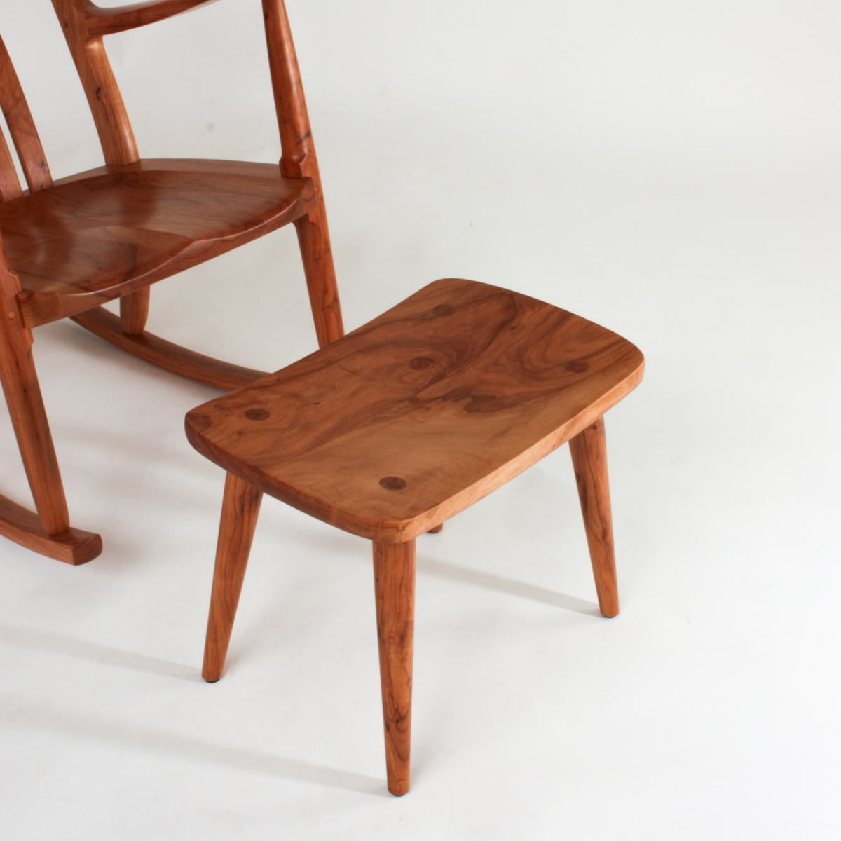 Special Edition Pecan Footstool