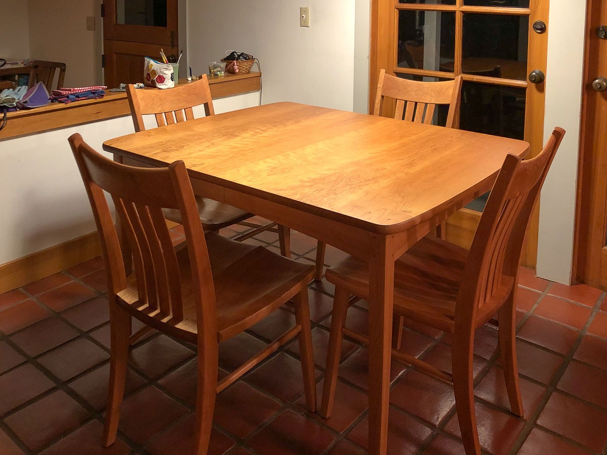 Dining Table on Decatur Island