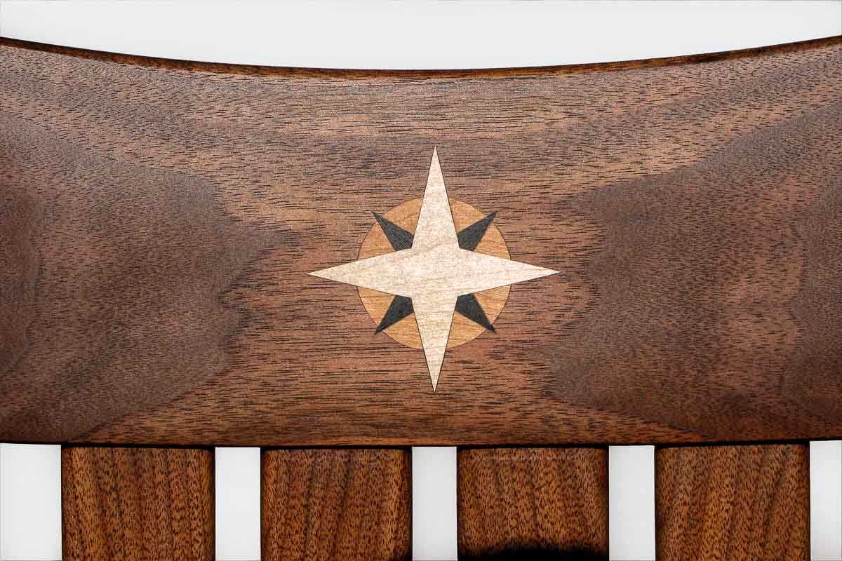 star burst inlay