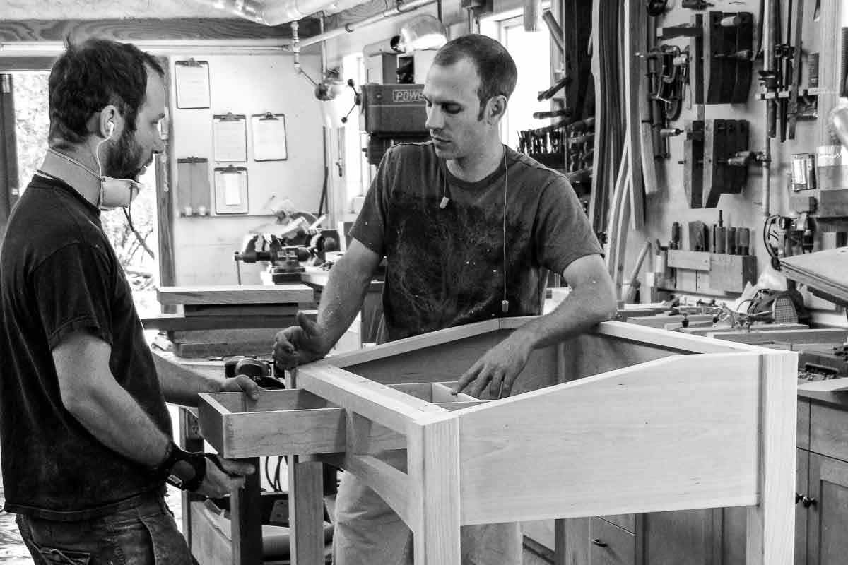 assembling standup desk
