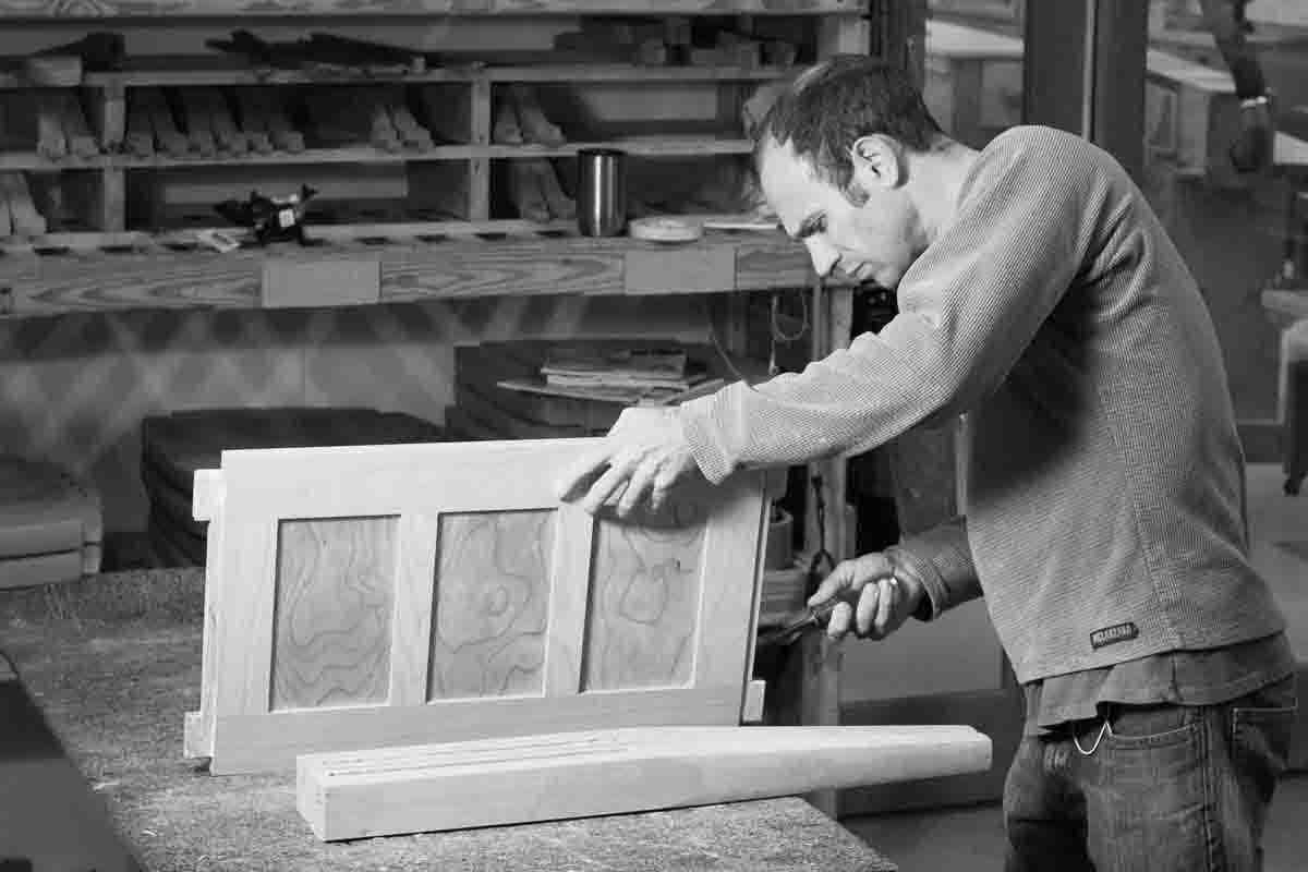 Austin fitting office desk panel