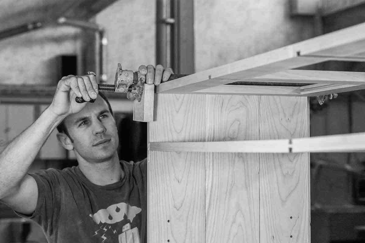 Austin assembling buffet