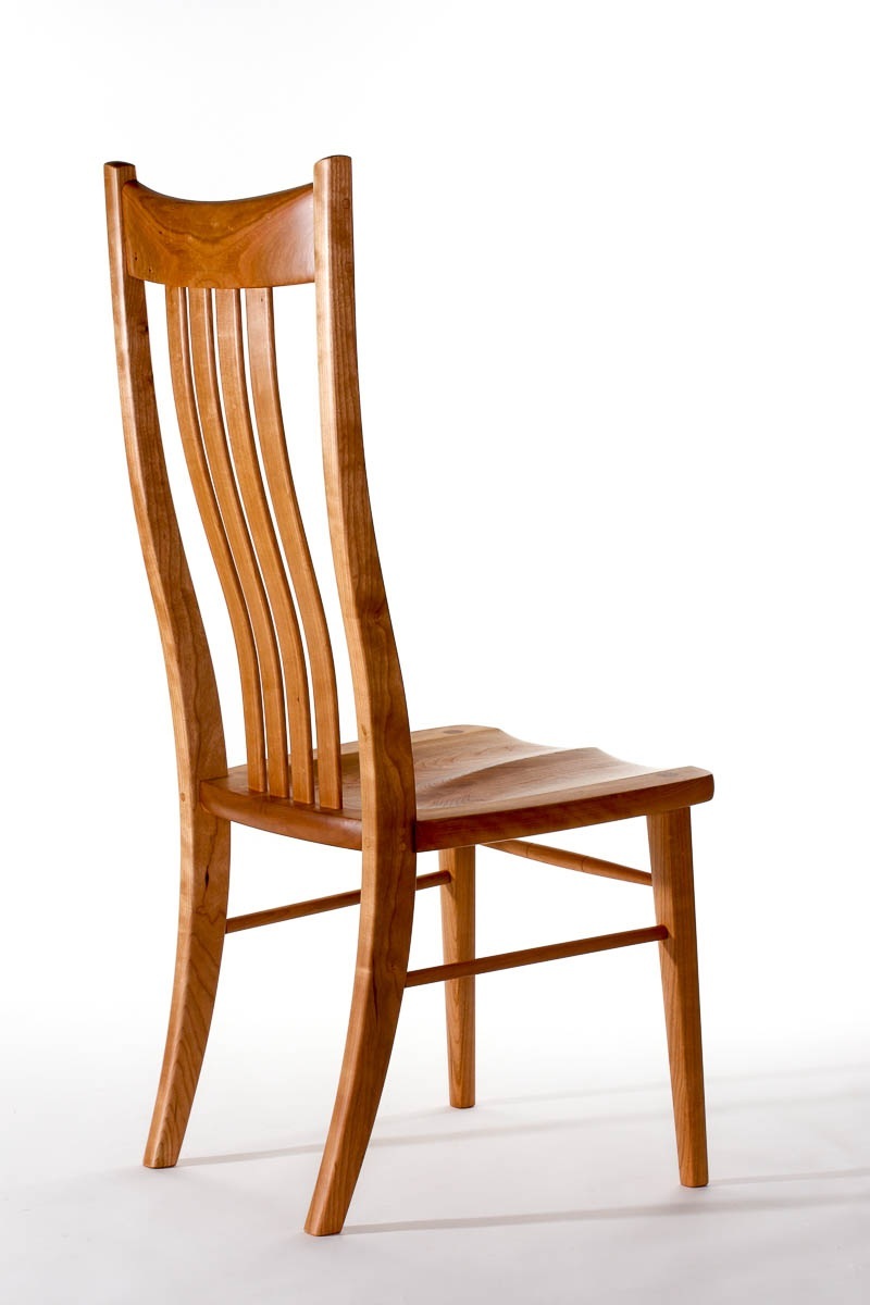 Wilson dining chair in cherry