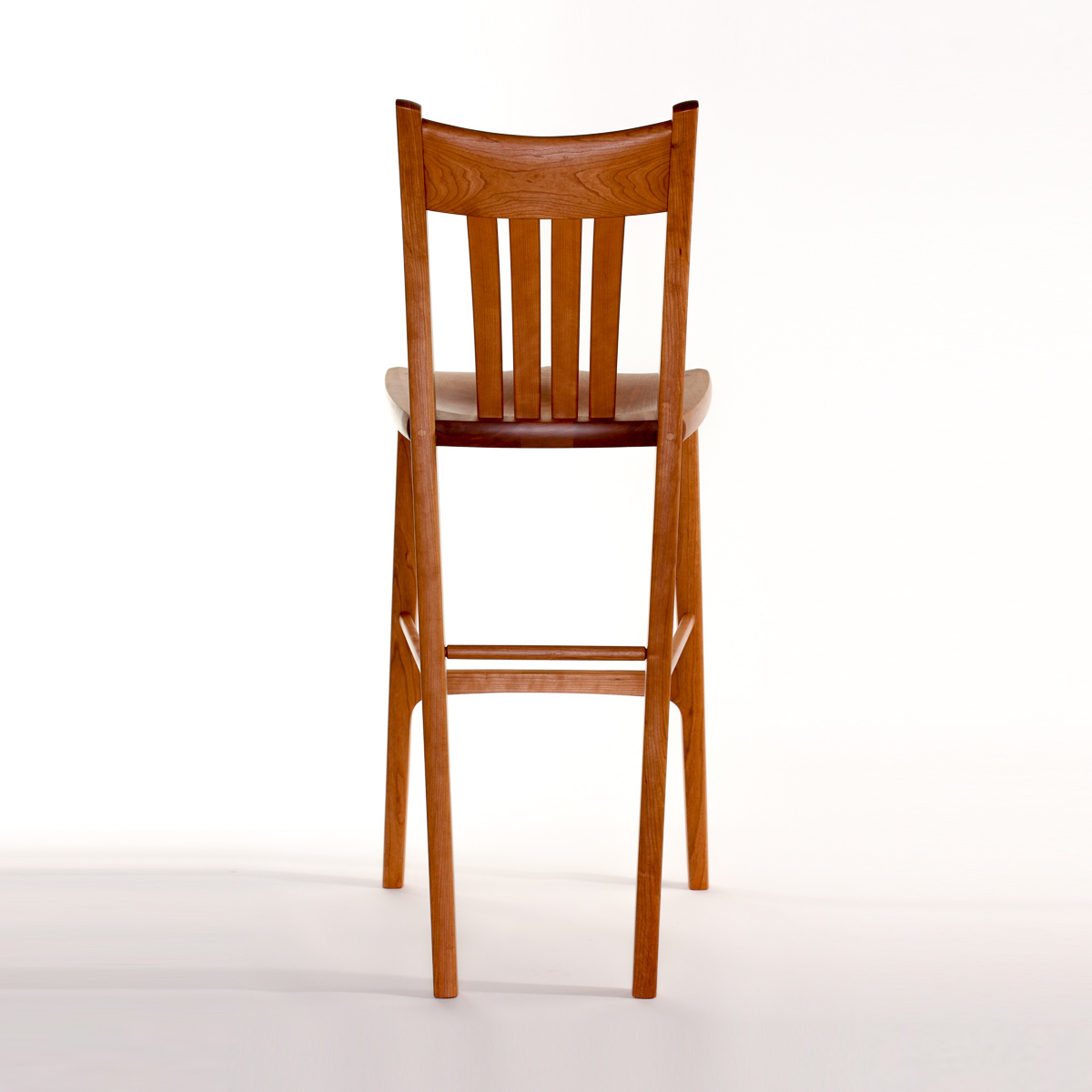 Cherry Heflin Barstool Back View