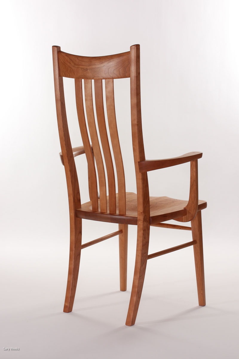 Wilson Arm Chair in cherry