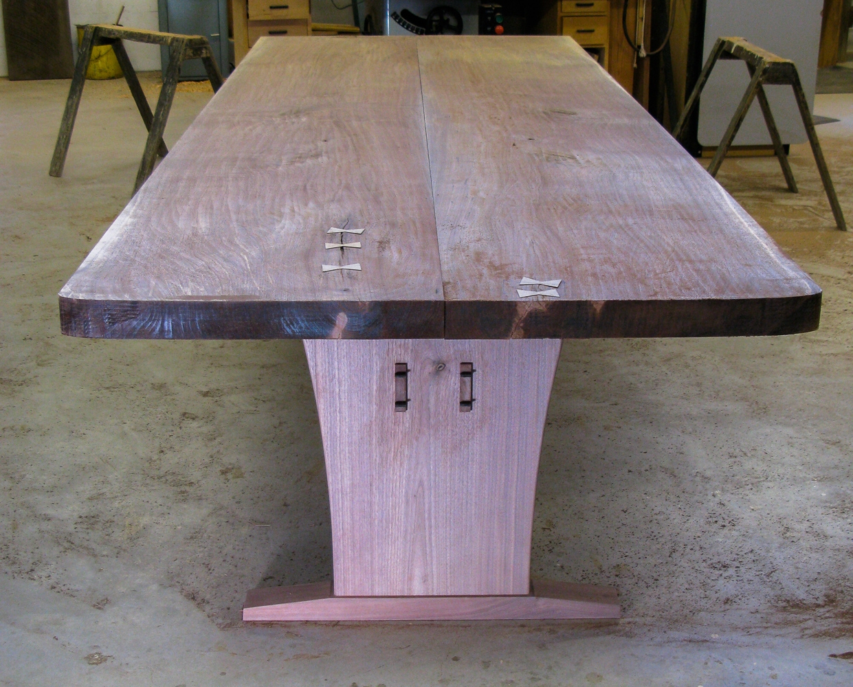 custom trestle table