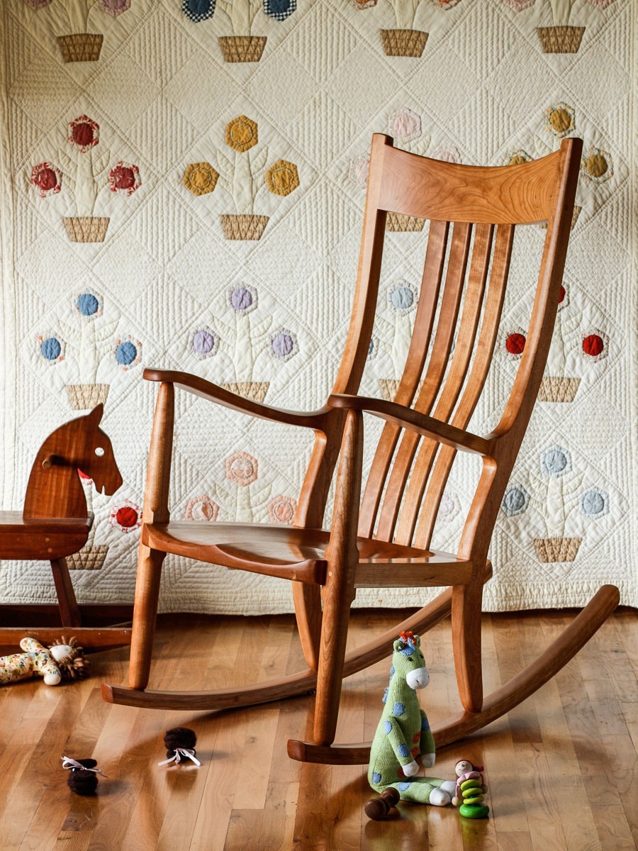 rocking chair in nursery