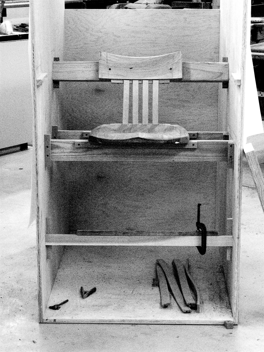 Barstool Prototype in Fitting Booth