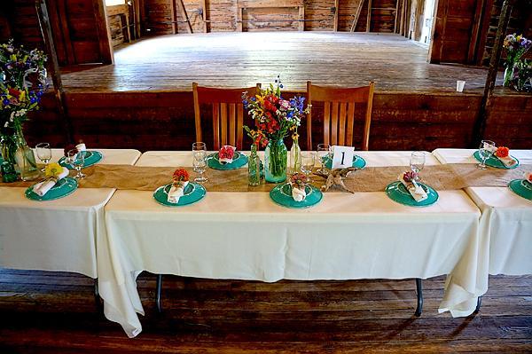 Wilson dining chair at Weeks/Webb wedding